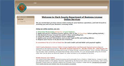 Desktop Screenshot of blepay.clarkcountynv.gov